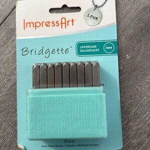 Brand new uppercase majuscules